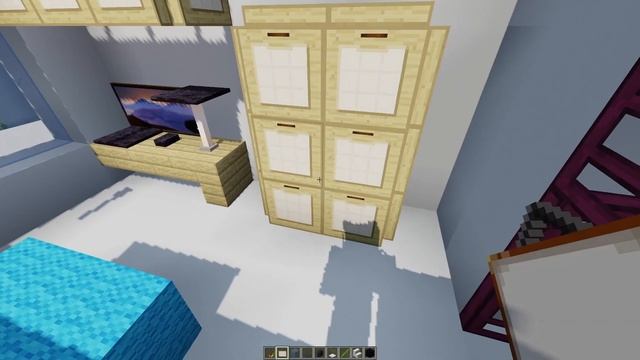 Minecraft Modern Skyscraper Tutorial #11 | Apartments + Restaurant and Bookstore! | Full Tutorial смотреть онлайн