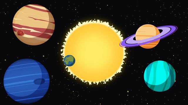 Size Comparison Of The 10 Biggest Moons In The Solar System | Space Songs For Kids | KLT смотреть онлайн