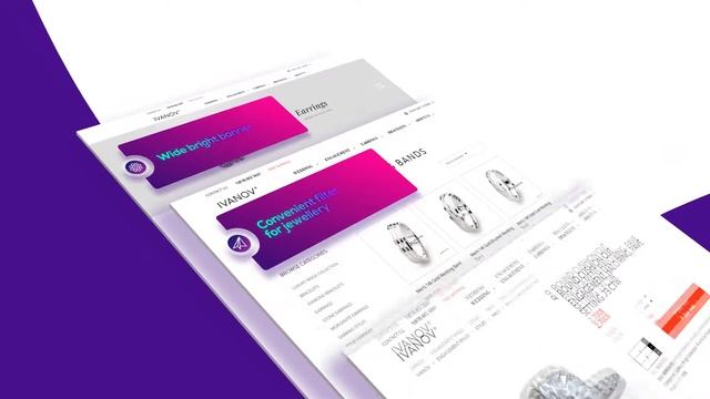 Проект IVANOV - интернет-магазин ювелира из LA