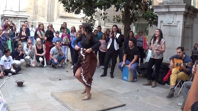 Flamenco dance (10) in Granada 2015 смотреть онлайн