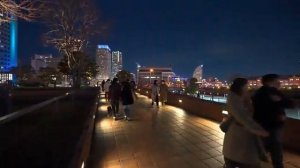 Иокогама, Чайна・таун, рождественские огни и фейерверки 2023-4K HDR