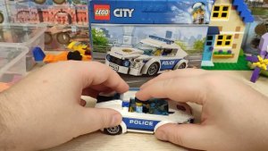 Обзор конструктора LEGO City Police 60239 в собранном состоянии