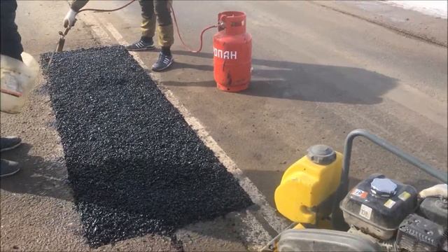 Холодный асфальт - как способ ремонта дорог