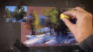 Sixth Day of Christmas - Pastel Painting Demo