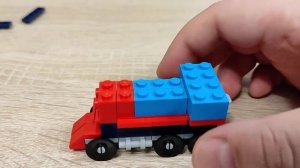Собираю Паровоз с вагоном из конструктора Lego