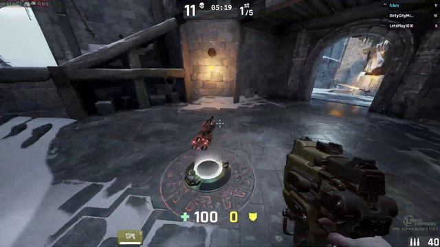 Unreal Tournament - DM-Chill - sadguy aimbot DirtyCityMck gets rekt on his home court