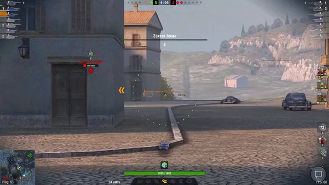 World of Tanks Blitz -EU server Ночной рандом смотреть онлайн