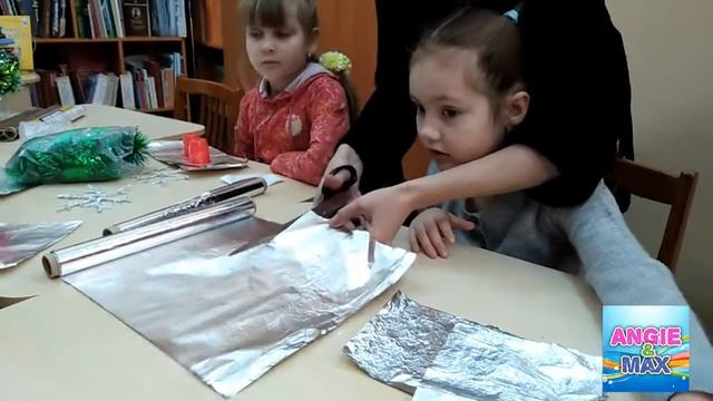 Чудеса под новый год в библиотеке №1, мастер-класс по созданию новогодних украшений смотреть онлайн