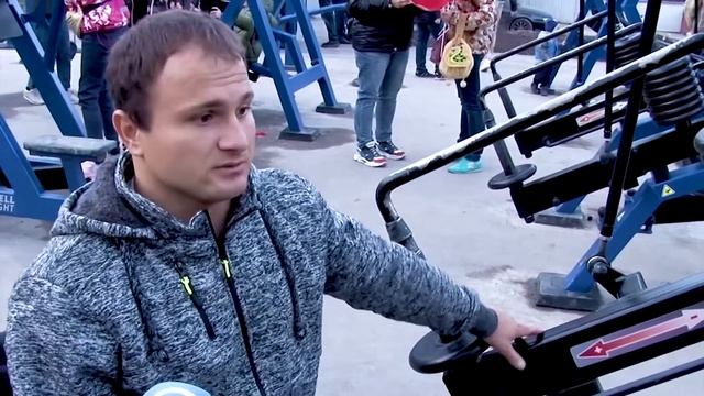 Народный фитнес парк в Комсомольском посёлке, Саратов