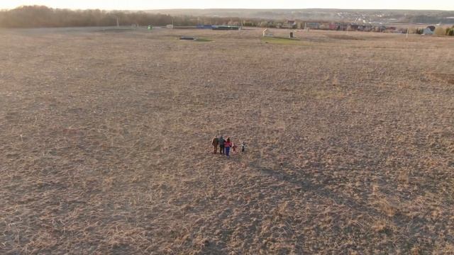 DJI Аэрофото съемка участка для многодетных в с. Красное Боровского района Калужской Области. смотреть онлайн