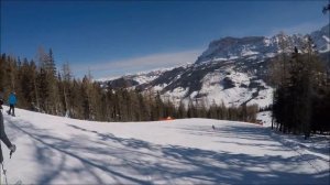 Skiing Alta Badia, Corvara