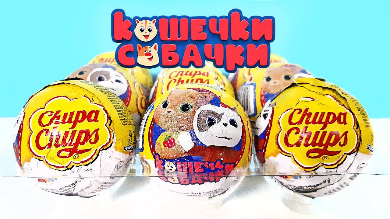 КОШЕЧКИ-СОБАЧКИ Чупа Чупс! Новая серия игрушки мультик 2022! Unboxing ...
