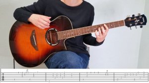 PLEASE FORGIVE ME Fingerstyle Guitar Tutorial with on-screen Tab - Bryan Adams