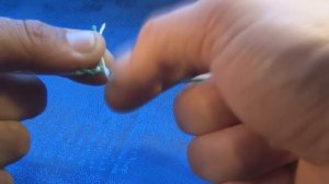 Как связать две лески , узел кровавый ,