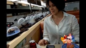 Конвейерные суши в Японии