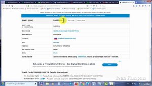 Что такое Swift код банка, как узнать Swift код своего банка