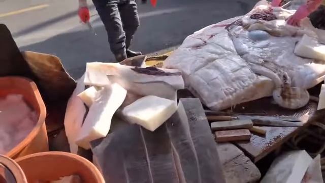 как разделывают большую солнечную рыбу смотреть онлайн