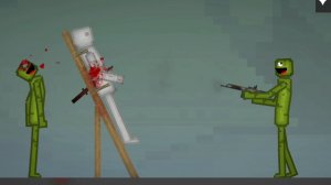 Сражение зеленых против белых