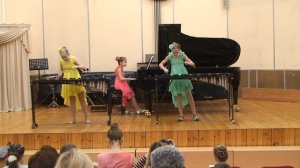 Д. Тихонов. "Карело-финская полька". Трио. Ударные и рояль.