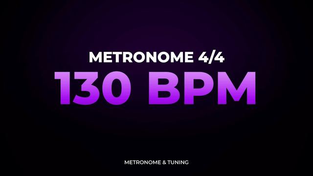Metronome - 140 BPM 4/4 (Beats per minute) смотреть онлайн