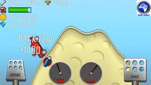 Hill Climb Racing - Jeep Red Full Upgrade - Level 1 To 5 - Game World
