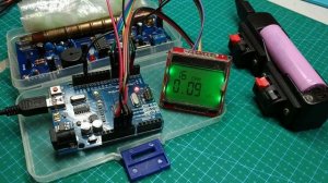 Счётчик Гейгера + Arduino + LCD5110