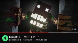 Minecraft DLC Horror ?«Scariest Mob Ever»?