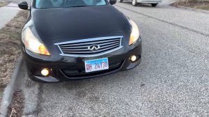 Infiniti G25x Start Up Walk Around w/Sport Mode