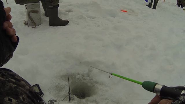 Форель со льда!На платнике в мороз и глухозимье!февраль 2021