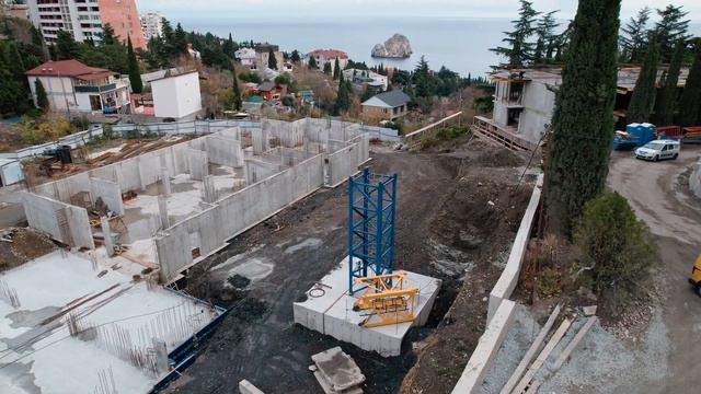 Ход строительства More.Yalta. Ноябрь 2022
