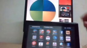 Android application controls desktops pie chart