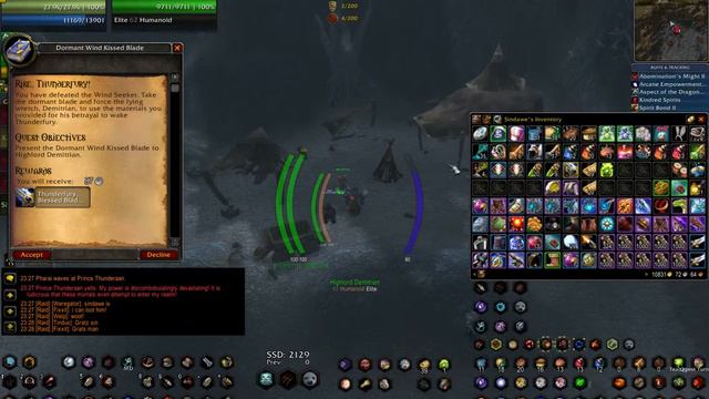 WoW 20100911 232648 Thunderfury смотреть онлайн