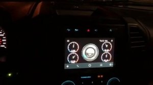 Torque Pro OBD2 gauges working in Android Auto on Sync 3