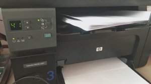 Старый но добрый принтер_ HP laserjet M1132 MFP скорость печати типография Five Print.mp4