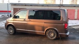 VW Multivan на пневмоподвеске Airmasters