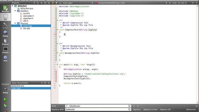 C++ Qt 114 - QZipReader and QZipWriter смотреть онлайн