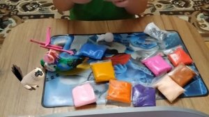 ВОЗДУШНЫЙ ЛЁГКИЙ ПЛАСТИЛИН ОБЗОР ЛЕПИМ КОТИКА