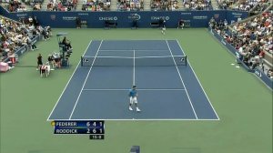 US Open 2006 Final - R.Federer vs A.Roddick Highlights