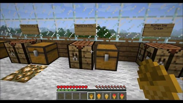 Minecraft Showcase & Tutorial | Ice Cream Mod! (v1.2.5) смотреть онлайн