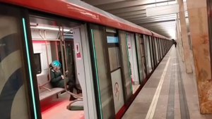 Все модели метро поезд (Москва 2020) на станции метро Медведково. ? ??