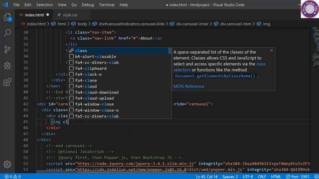 3: Responsive website | Carousel with html css & Bootstrap 4