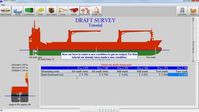 LOCOPIAS Module - Draft survey смотреть онлайн