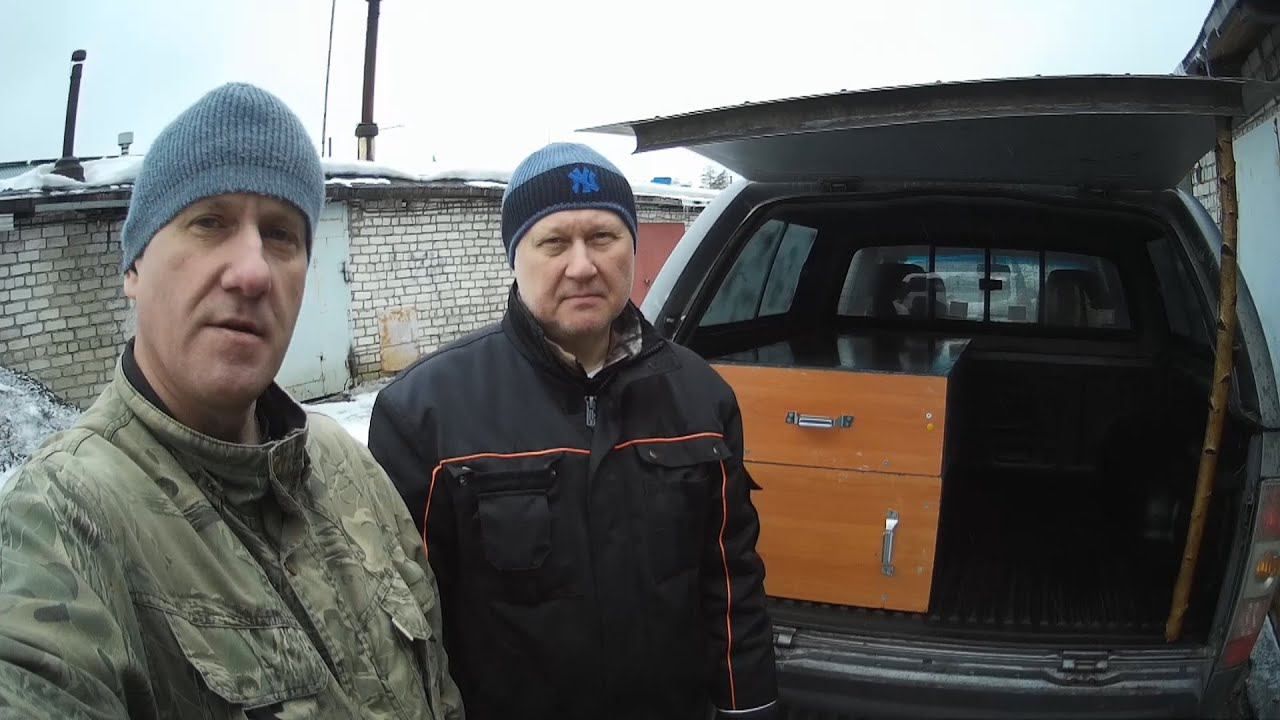 Бокс в кузов пикапа Mazda BT-50. Подготовка к летнему сезону рыбалки. смотреть онлайн