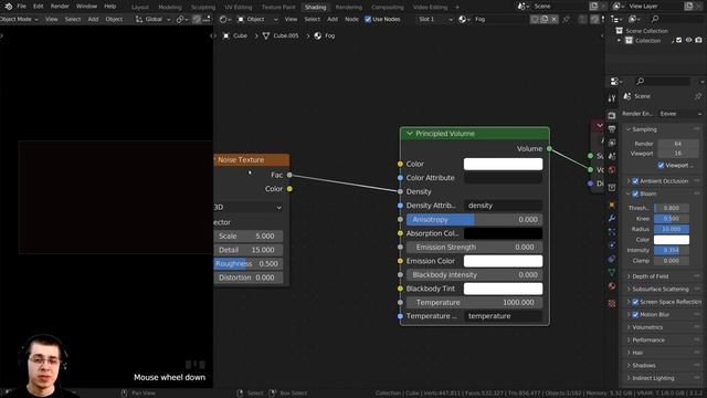 How to add Fog to your 3d Scenes in Blender (Tutorial) смотреть онлайн