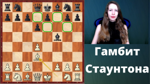 Гамбит Стаунтона. Шахматы