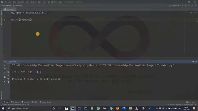 HOW TO GET INPUT WITH SPACES IN PYTHON | input().split() AND map() EXPLANATION смотреть онлайн