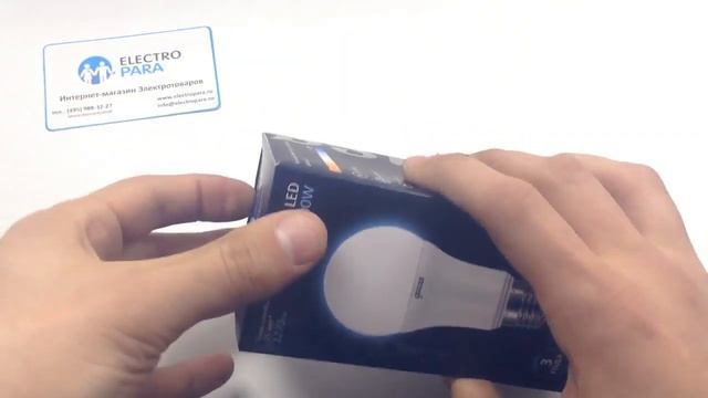 Gauss LED Classic A 12W 4100 E27, обзор светодиодной ламы смотреть онлайн