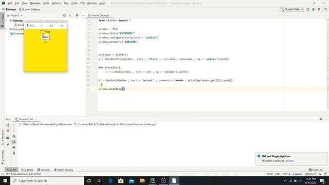 CheckBox In Tkinter [2020]  | Python GUI Using Tkinter | Ep 07