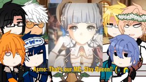 Obey Me! React To F!MC as Genshin Girls (2/2)