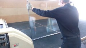 Как разобрать стеклопакет. Настройка стола для стекла. Часть 2